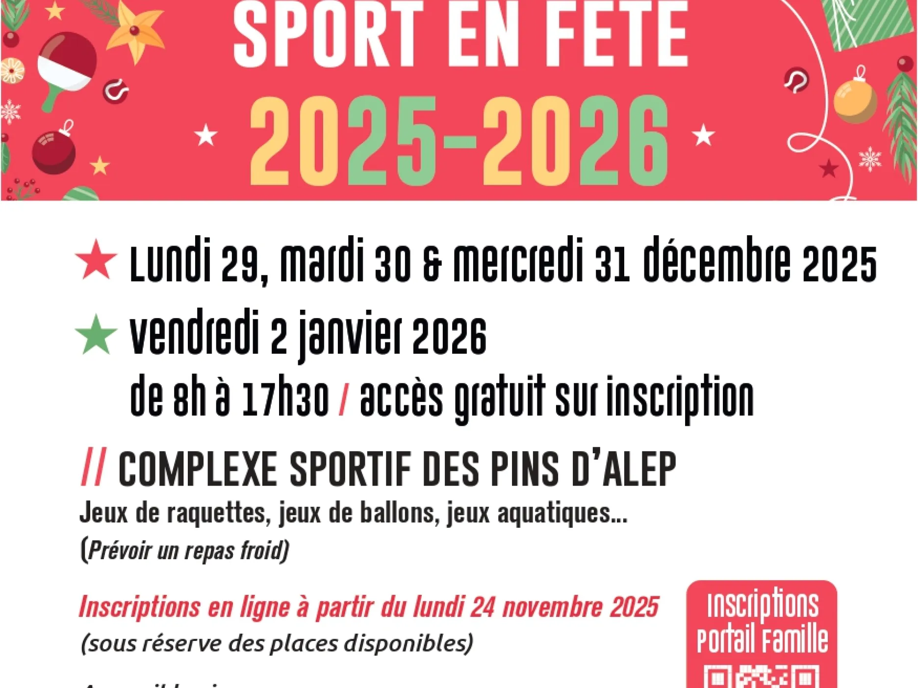 Sport en fête 2025-2026