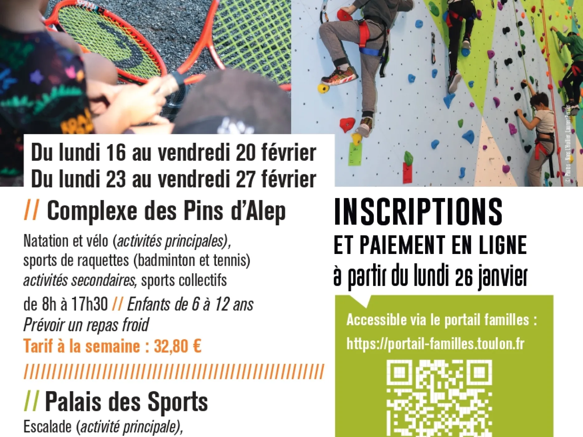 Stages multisports février