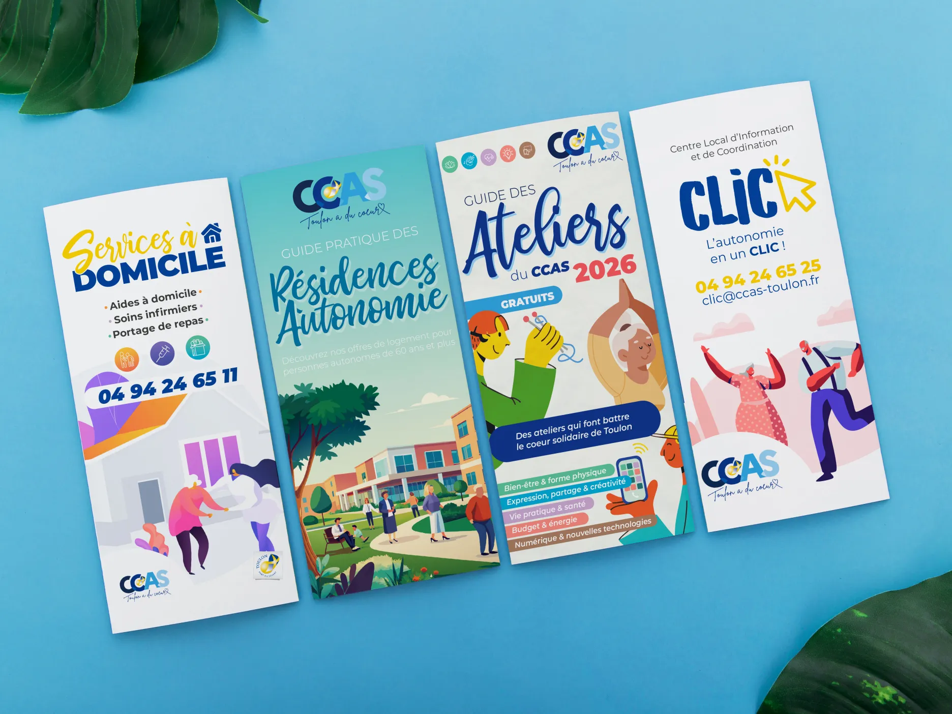 Brochures du CCAS de Toulon