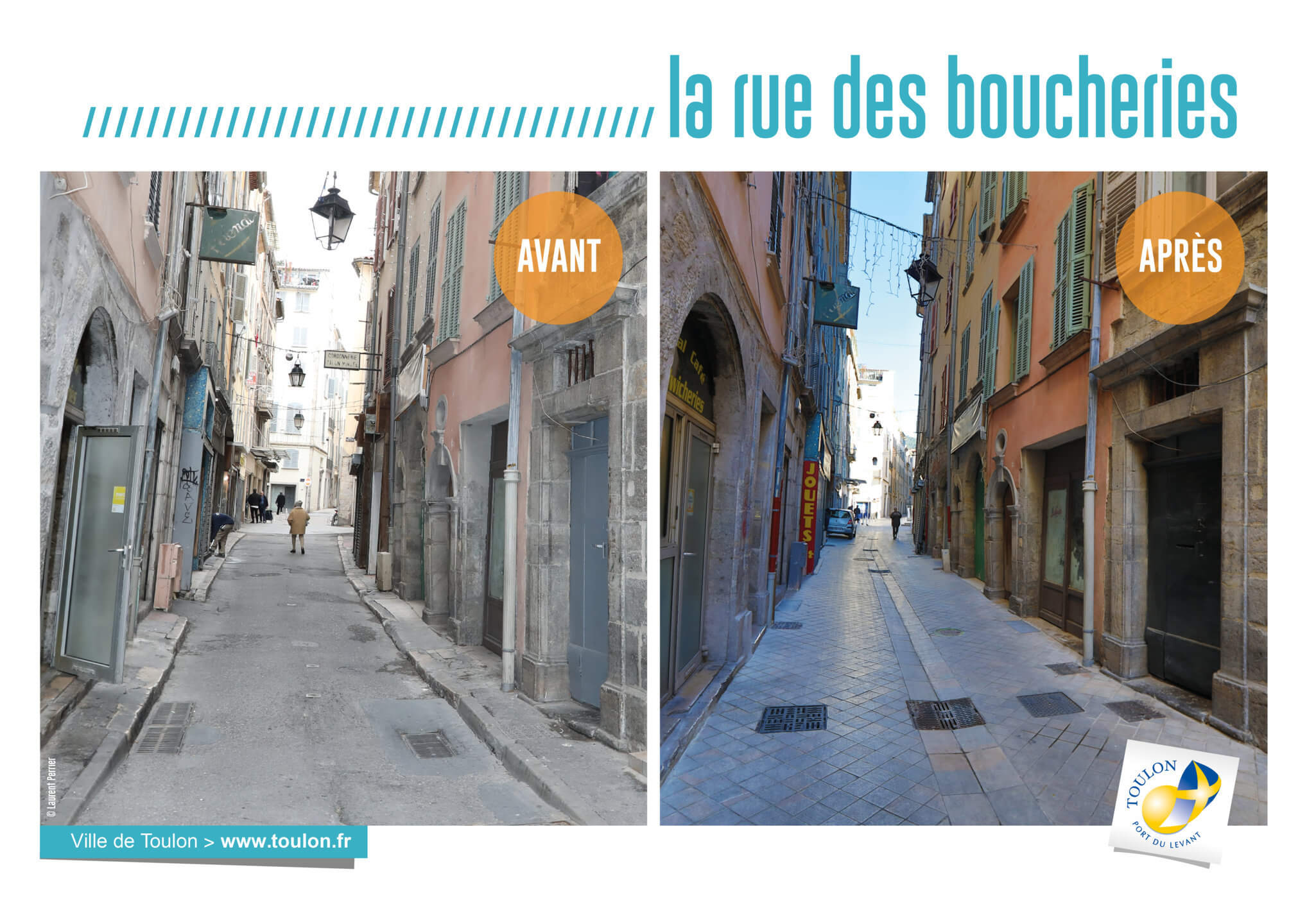 La rue des boucheries