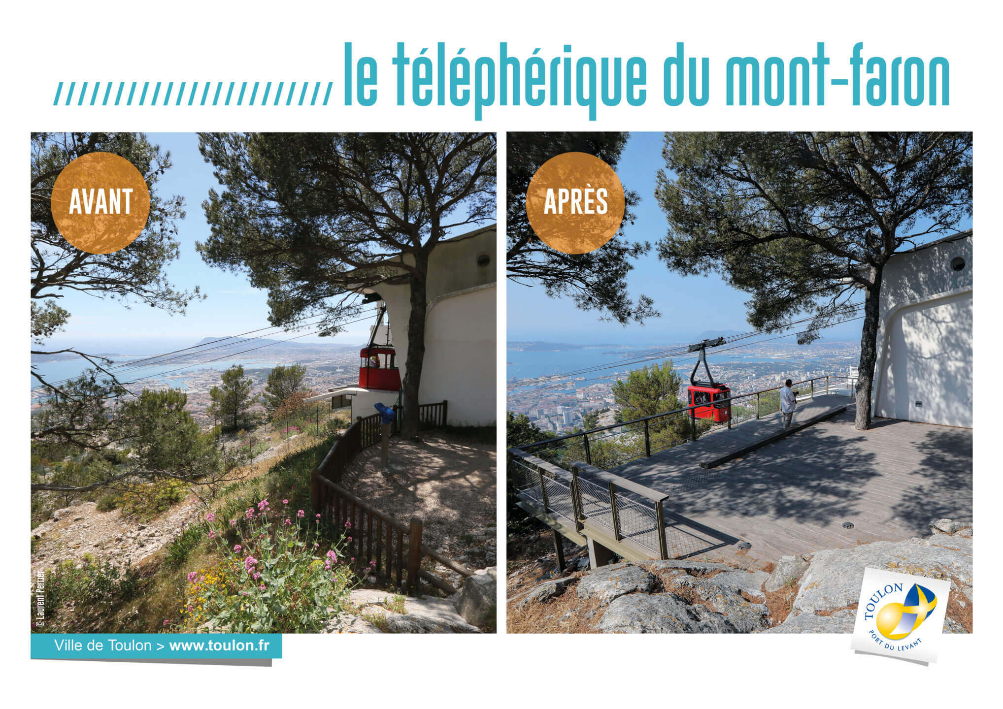 Le téléphérique du mont-faron 