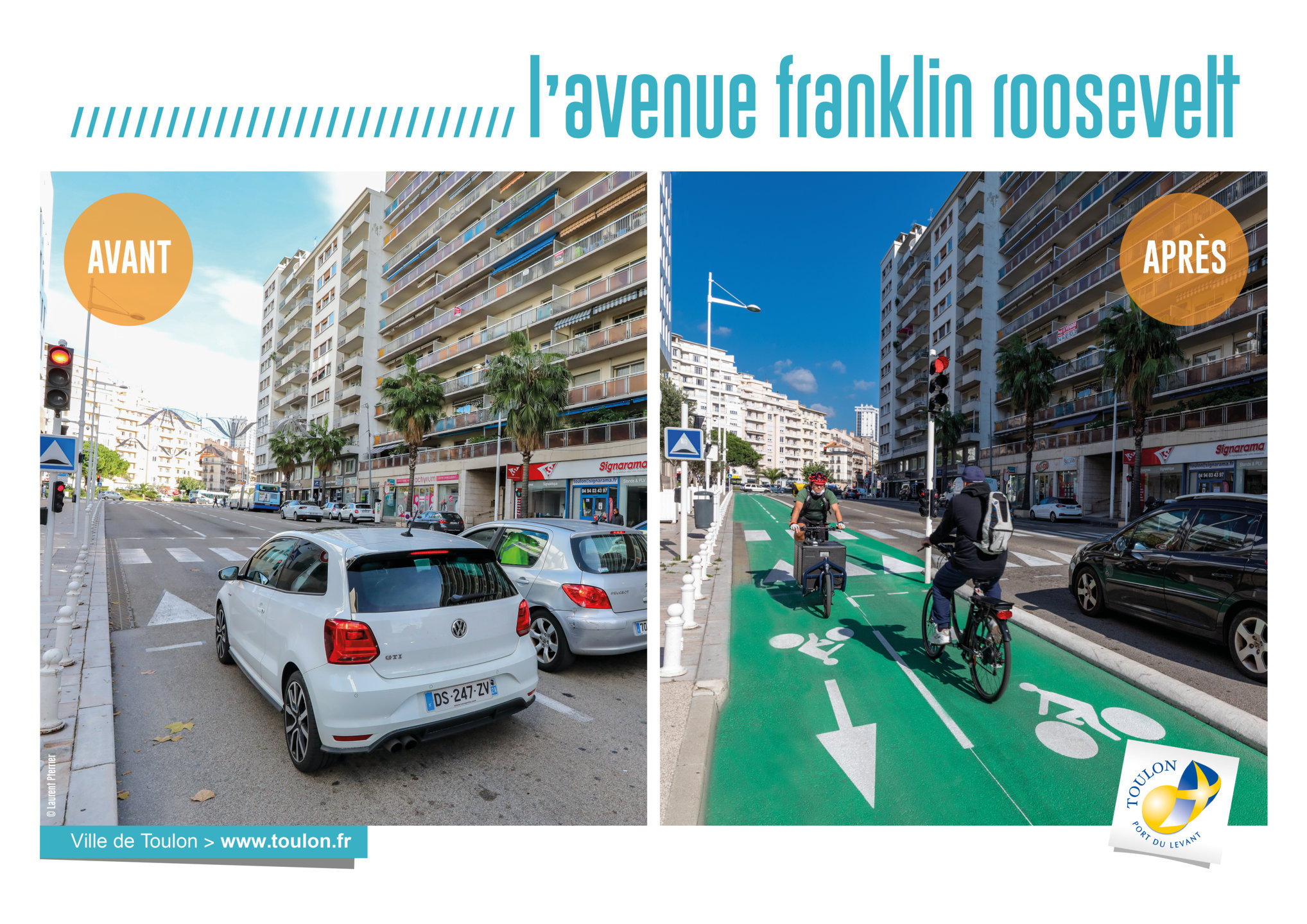 L'avenue Franklin Roosevelt