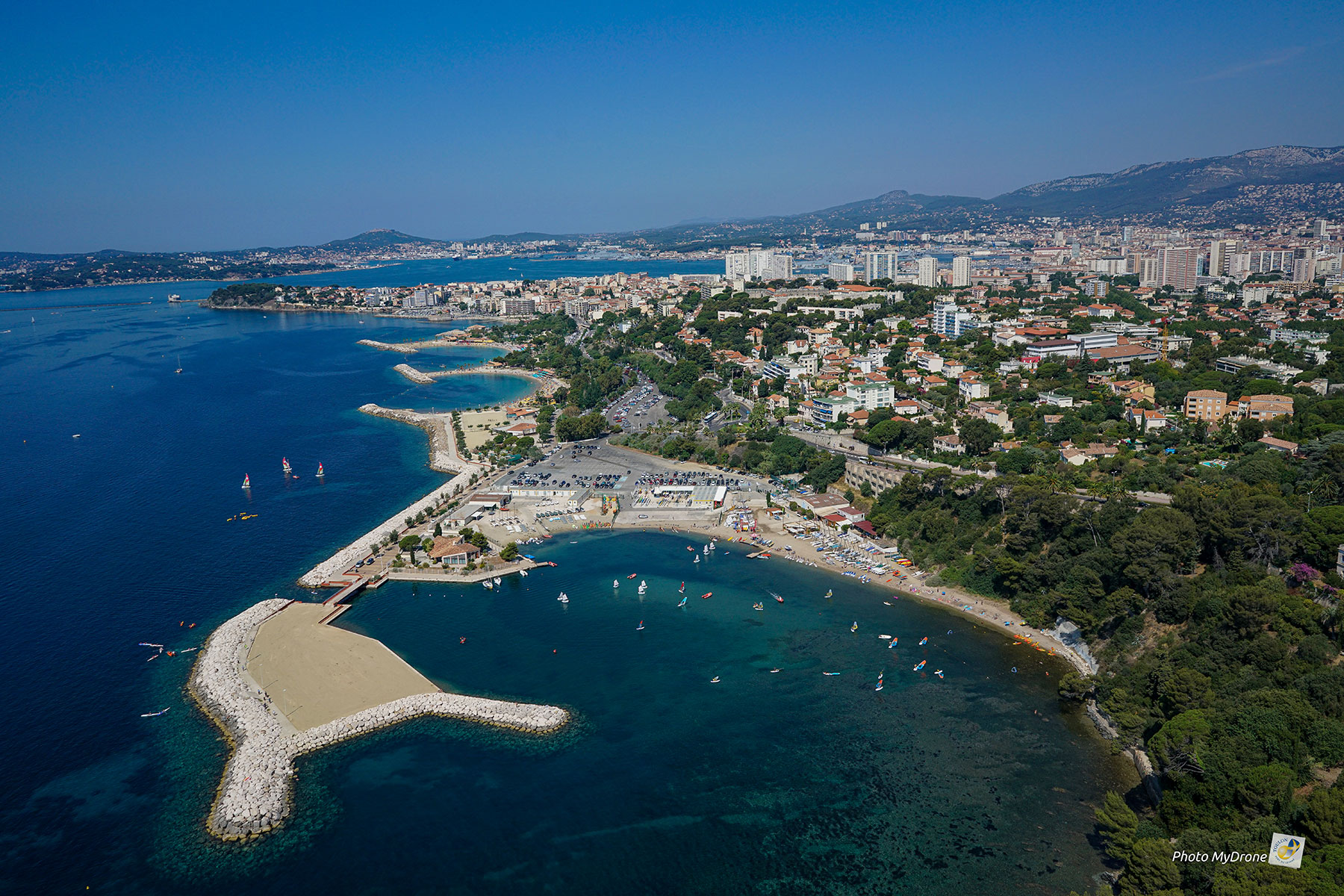 plages du Mourillon à Toulon