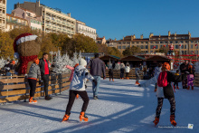 Village des enfants et patinoire sur la place d'Armes