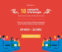 Festival Sacrée musique : concerts à la bougie